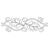 acorn leaf sash 002